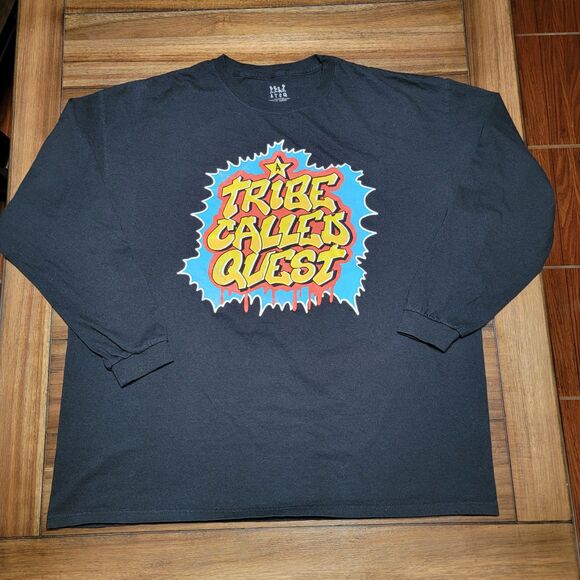A Tribe Called Quest LS Black Unisex Tee - Size 3XL - Picture 2 of 4